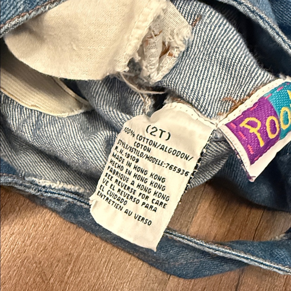 Vintage Denim Pooh Bear Dress - Picture 3 of 4